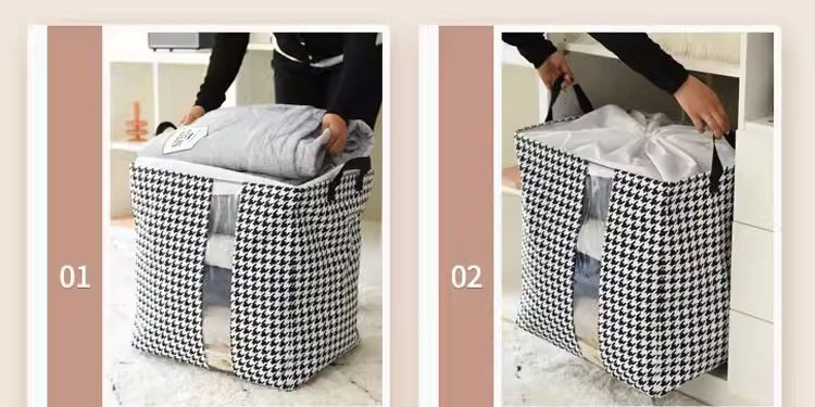 Giỏ sắp xếp quần áo vải Oxford OFN0882 8