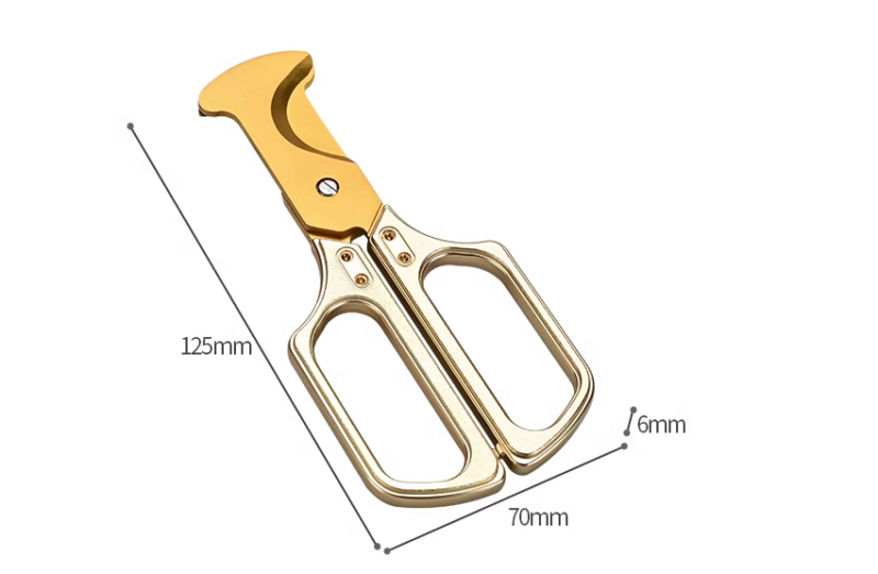 Kéo cắt xì gà thép không gỉ cao cấp CGL6029 7