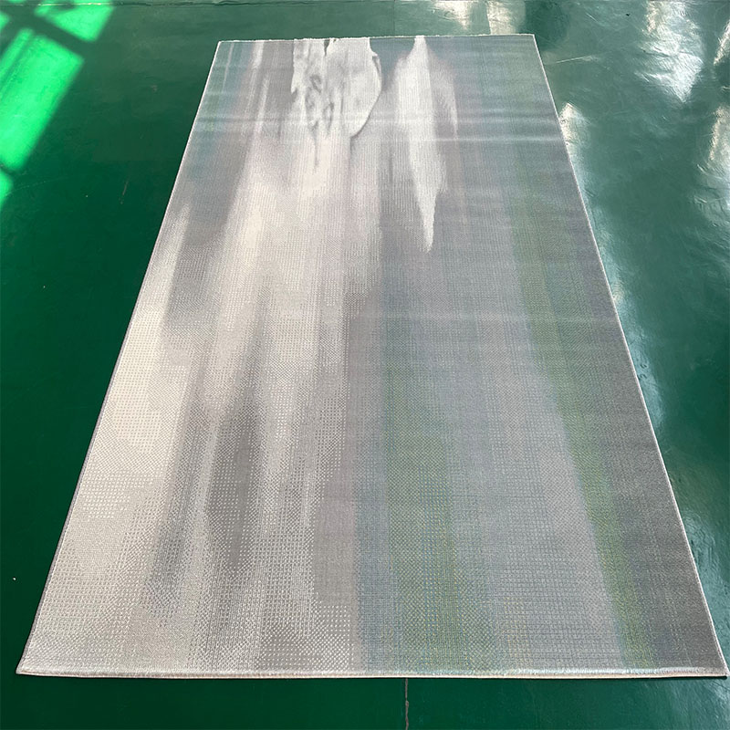 Thảm trang trí nghệ thuật trừu tượng YN-GLD67X