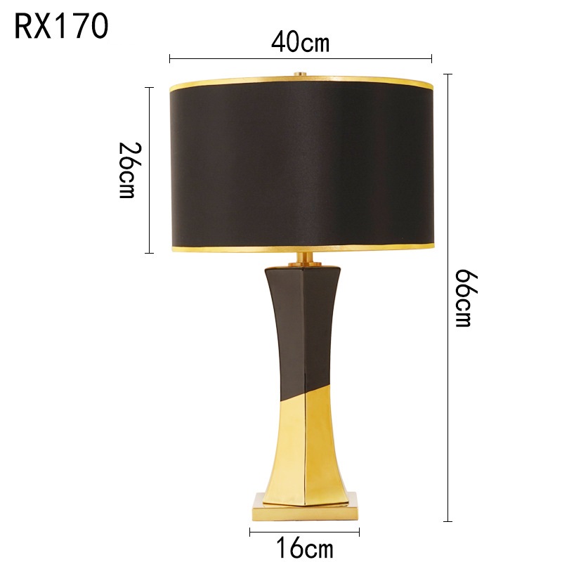 Đèn bàn đầu giường ngủ gốm sứ Minimalist RX170 13