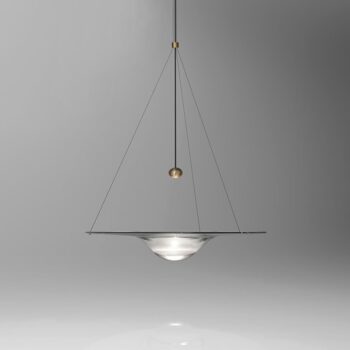 Đèn thủy tinh trong suốt giọt nước sáng tạo ZL0073