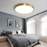 Đèn trần trang trí hình tròn hiện đại tối giản HX034 - bìa
