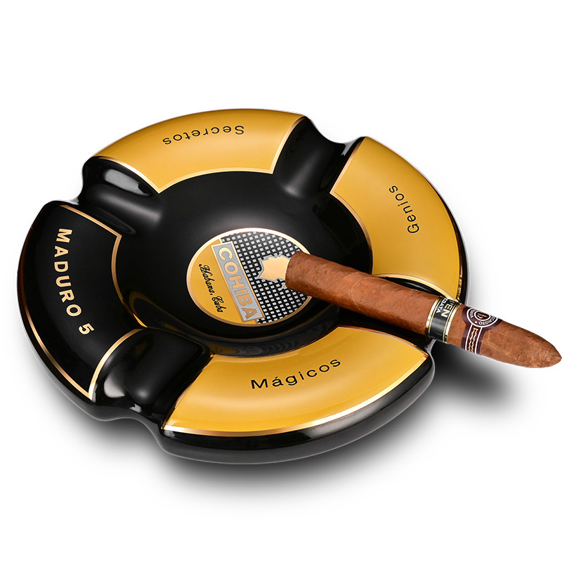 Gạt tàn cigar gốm sứ 4 điếu sang trọng CGL3125 3