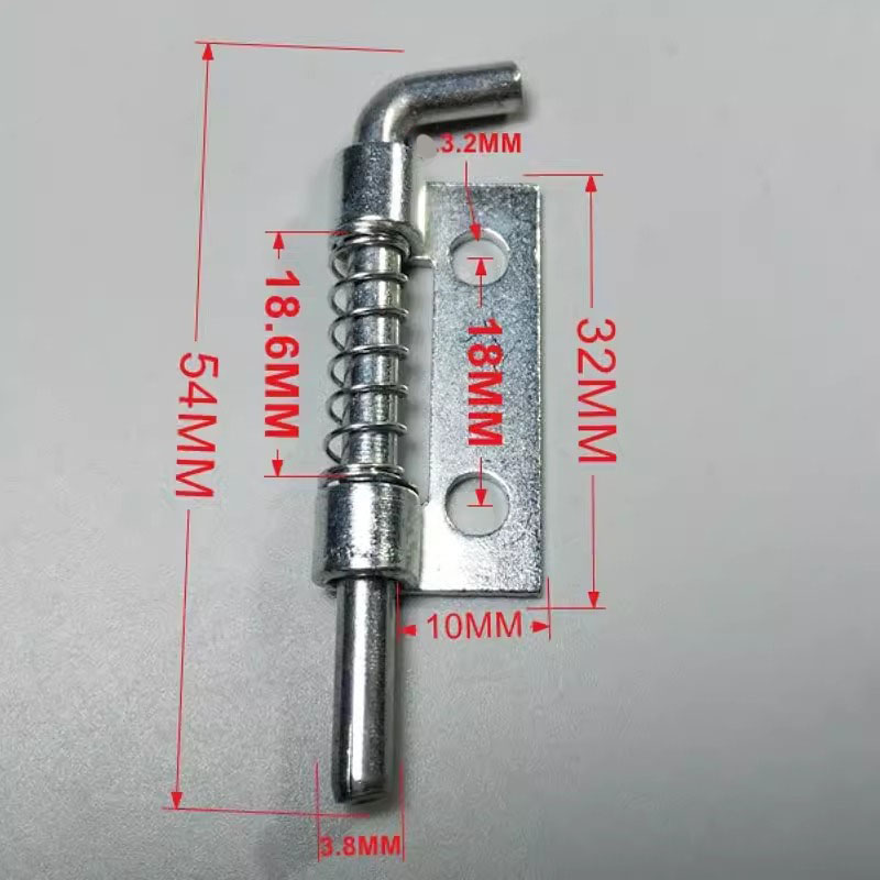 Bản lề tủ điện lò xo bằng thép không gỉ CL225 6