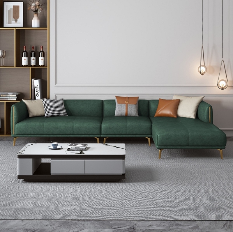 Chân kệ bàn ghế sofa chữ L sang trọng GP2517 5