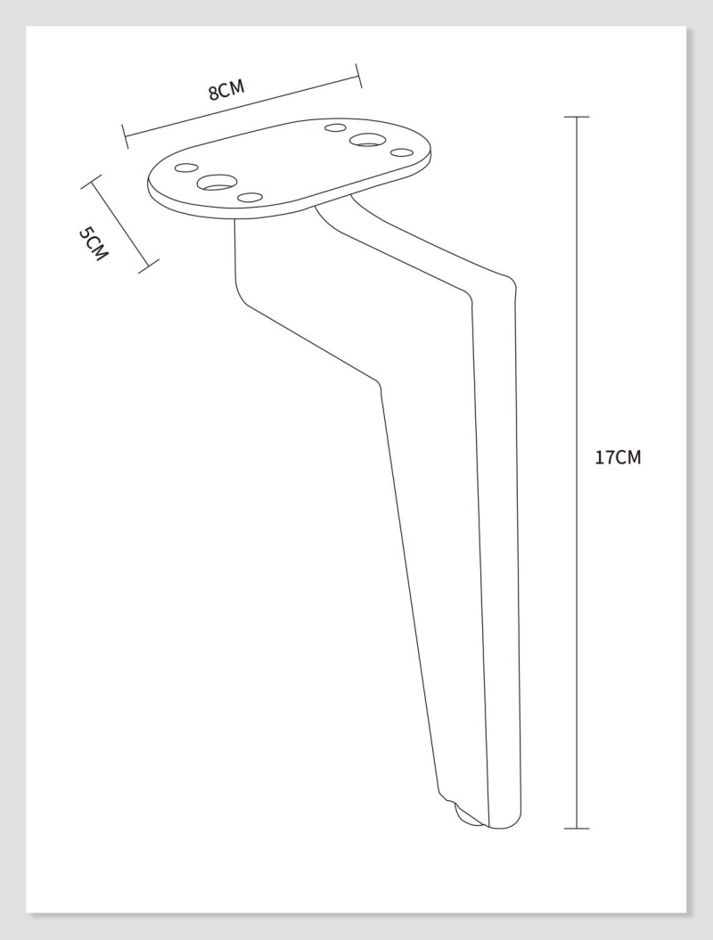 Chân kệ bàn ghế sofa chữ L sang trọng GP2517 11
