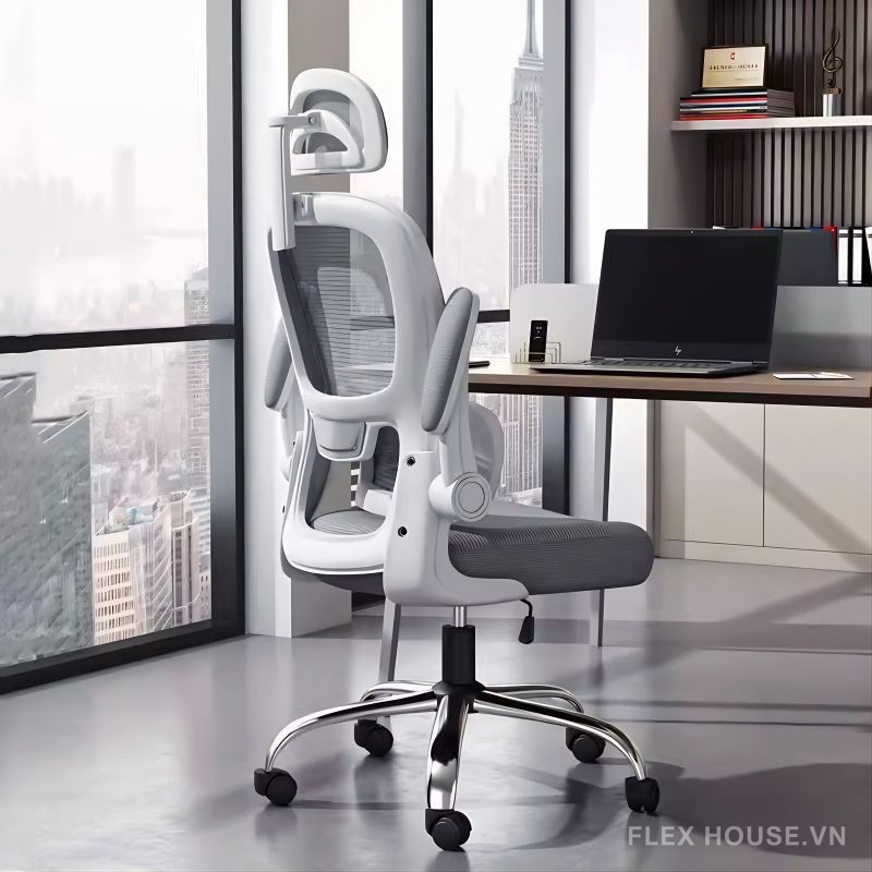 Ghế Ergonomic bảo vệ lưng kiểu dáng thể thao DPW805 3