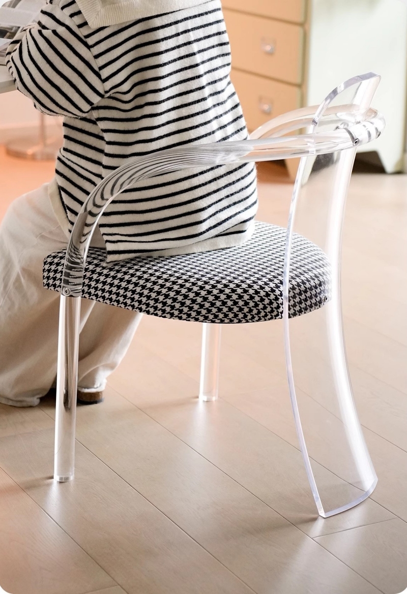 Ghế cafe Acrylic trong suốt độc đáo YKL001 5
