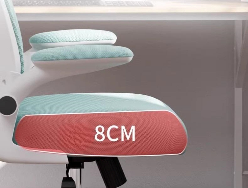 Ghế xoay công thái học đệm cao su non HY8569 8