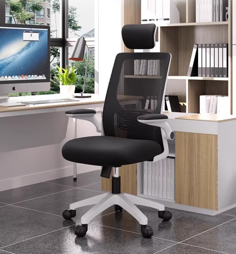 Ghế xoay công thái học đệm cao su non HY8569 4