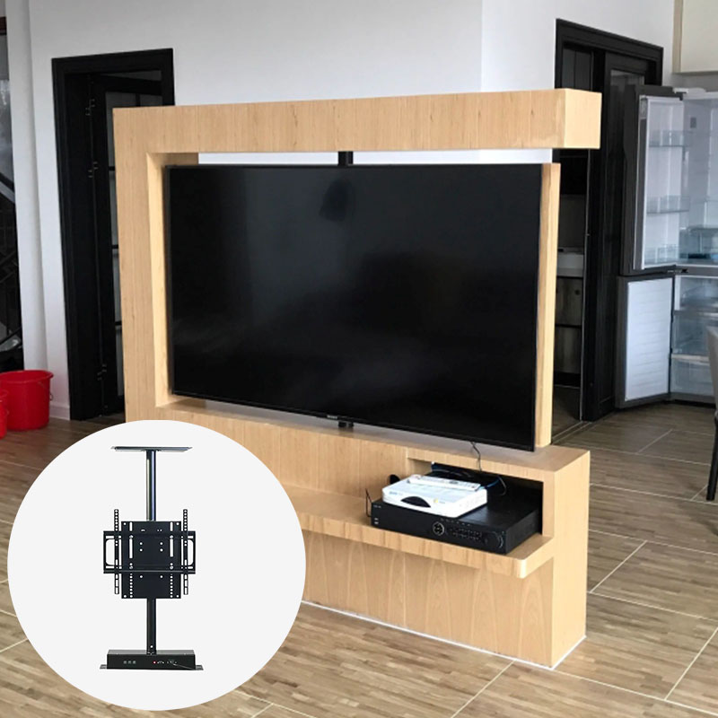 4. Cách lắp đặt kệ tivi xoay 360 độ