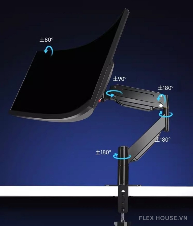 Giá đỡ màn hình cong tải trọng lớn ZC6711 6