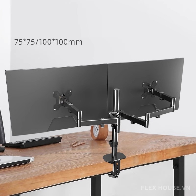 Giá treo màn hình máy tính kẹp bàn ZC9462 5