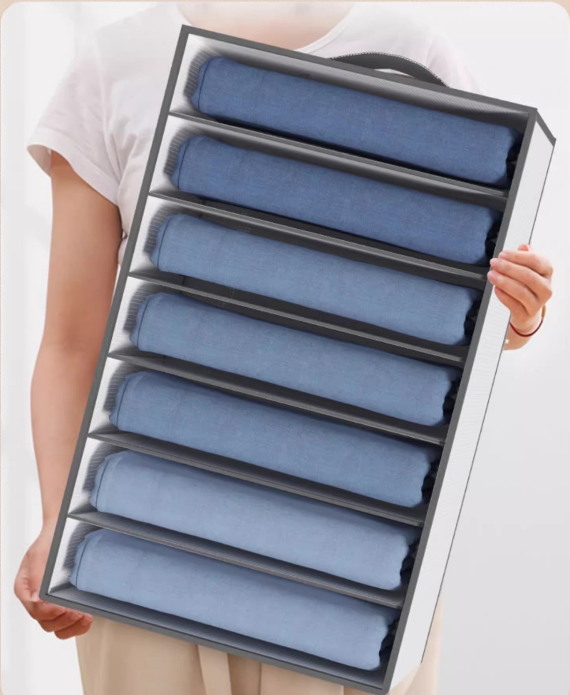 Giỏ đựng quần áo chia ngăn gia đình DG7687 10