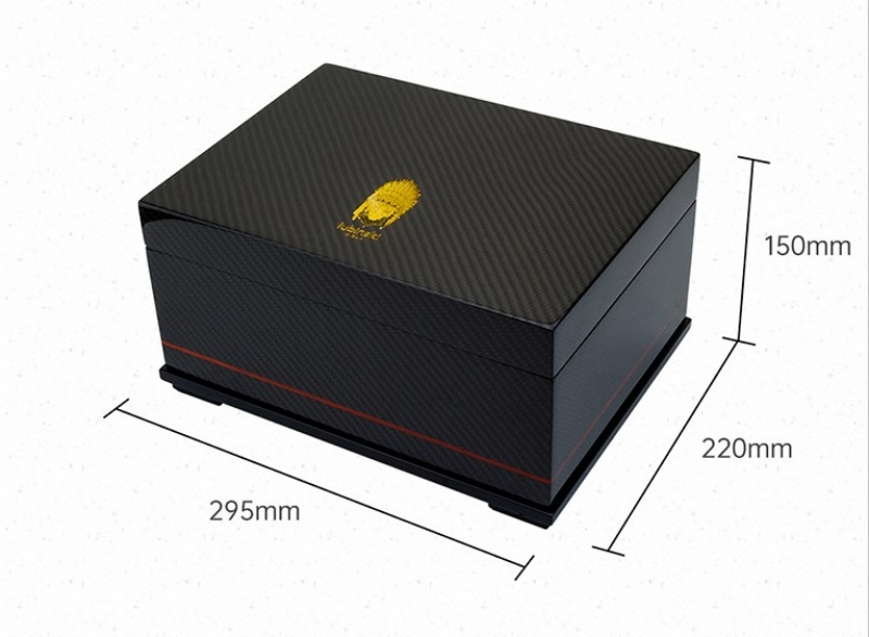 Hộp bảo quản cigar 50 điếu sang trọng LBS628 11