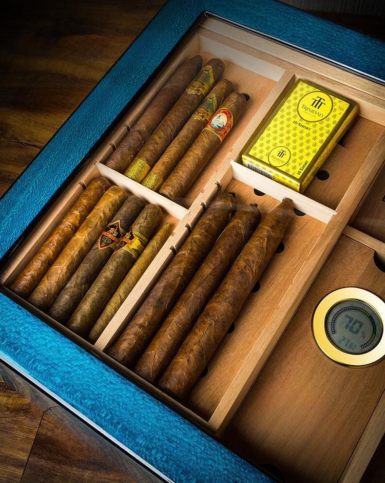Hộp bảo quản cigar dung tích lớn LBS613 5