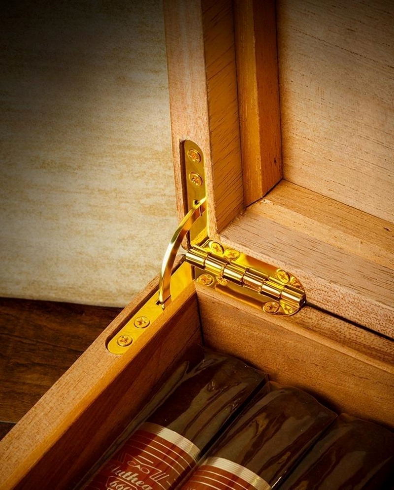 Hộp bảo quản cigar phong cách retro LBS952 7