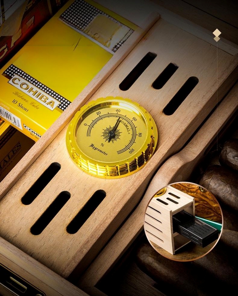 Hộp giữ ẩm cigar Romeo và Juliet có khóa LBS623 11