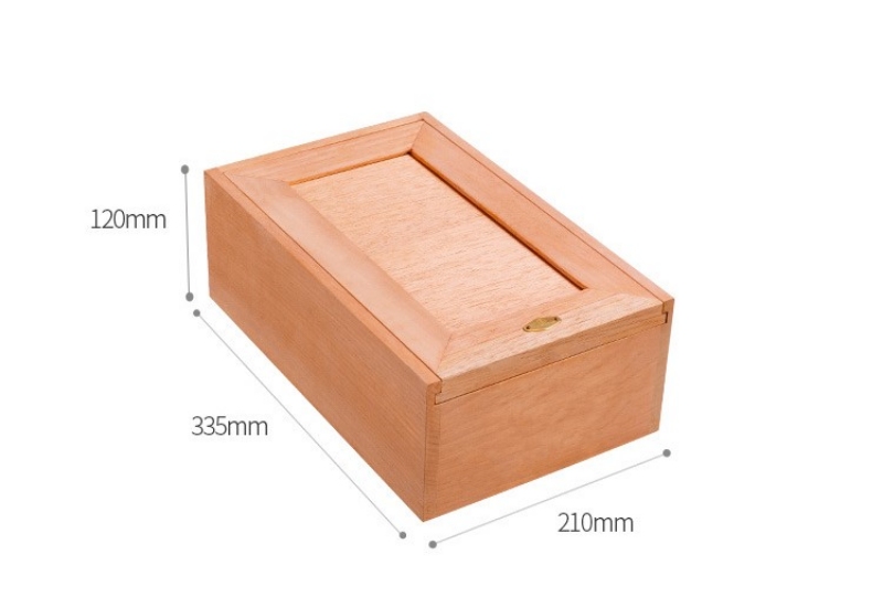 Hộp giữ ẩm cigar bằng gỗ tuyết tùng CGL578 9