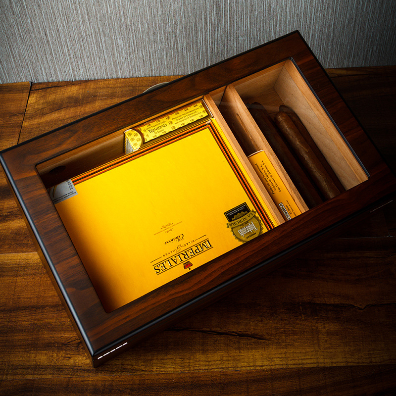 Hộp giữ ẩm cigar có khóa bảo vệ cao cấp LBS620 7