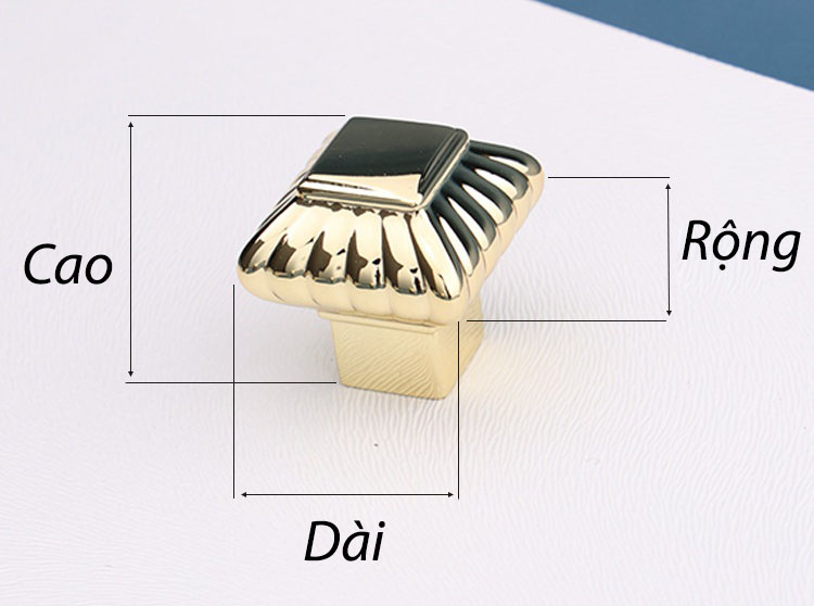 Núm tay nắm tủ quần áo Bắc Âu sang trọng AK50723 12