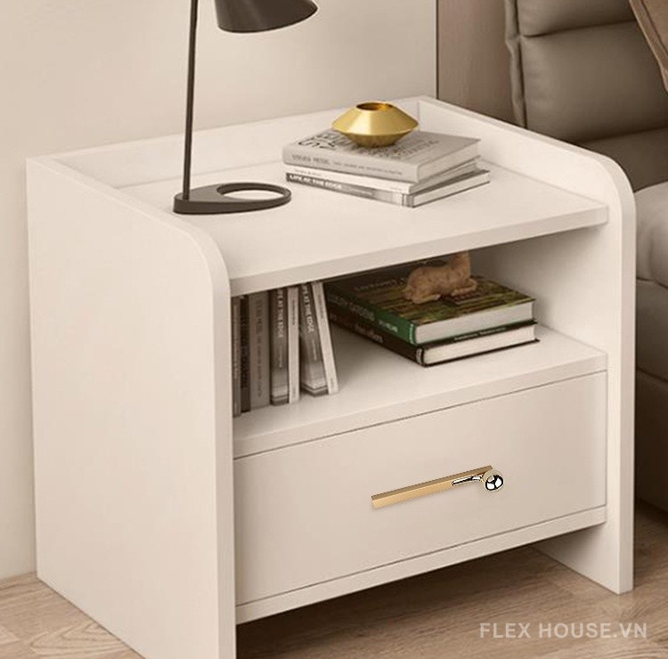 Tay nắm tủ dài phối núm tròn hợp kim nhôm AK3453 16