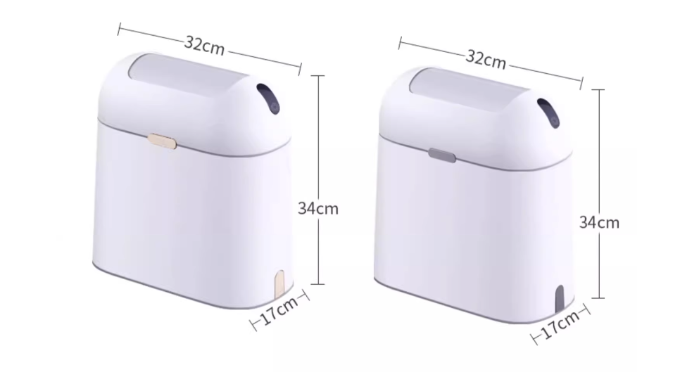 Thùng rác cảm biến chuyển động 9 lít JAH6715 17