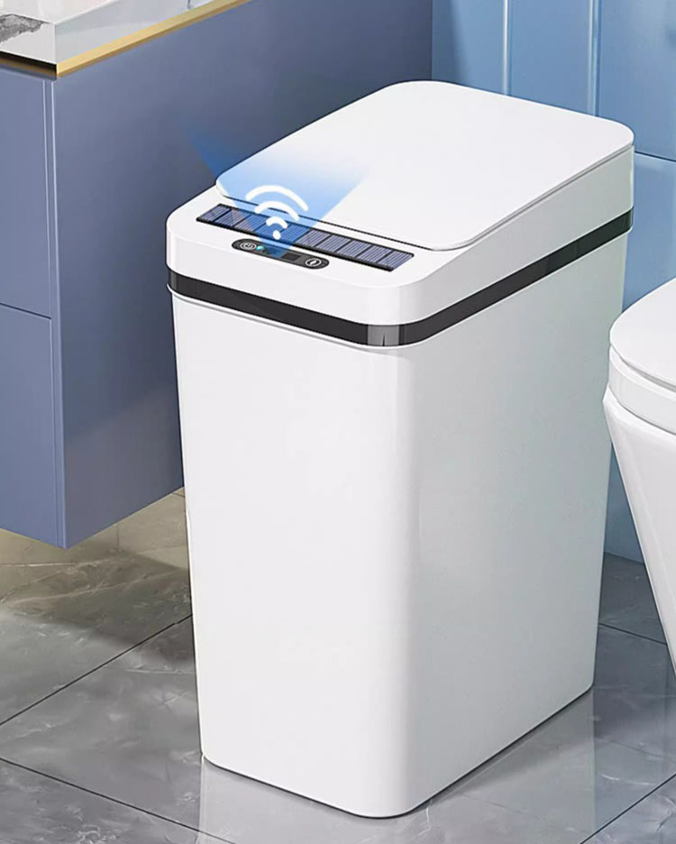 Thùng rác cảm biến thông minh hình vuông HS1731 8