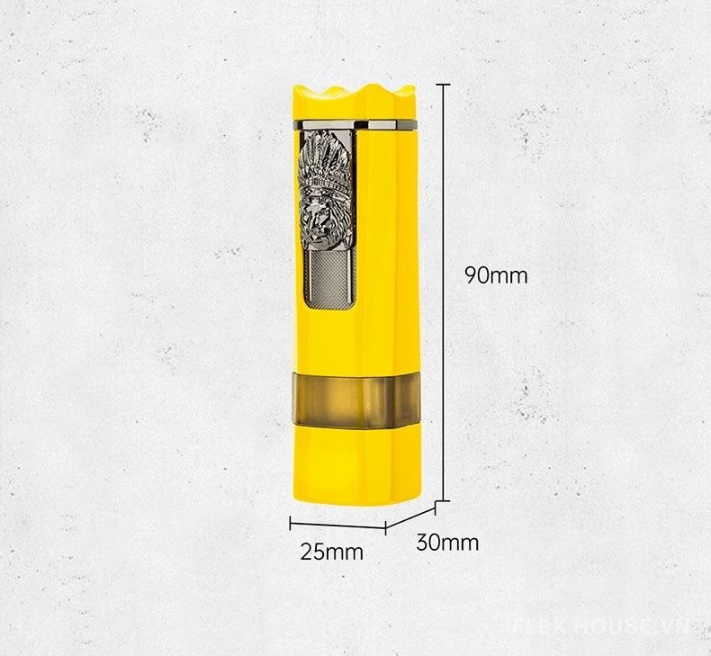 Bật lửa cigar 1 tia tích hợp đục 7mm tiện dụng LBS019 9