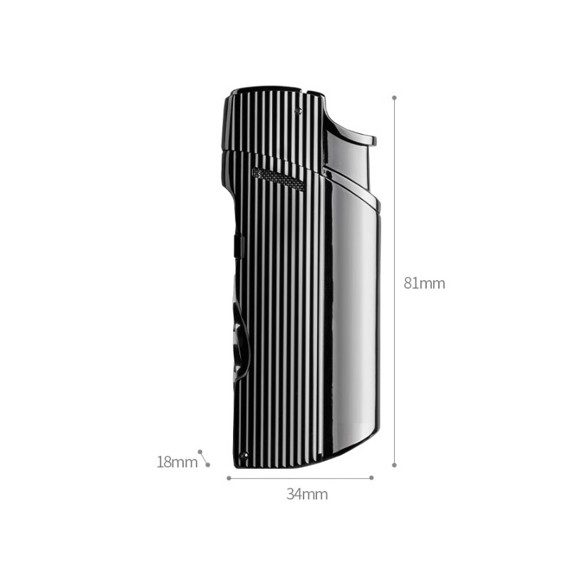 Bật lửa cigar 2 tia chống gió thời trang CGL4065 6