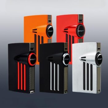 Bật lửa cigar 2 tia kèm đục tiện dụng cao cấp LT9905