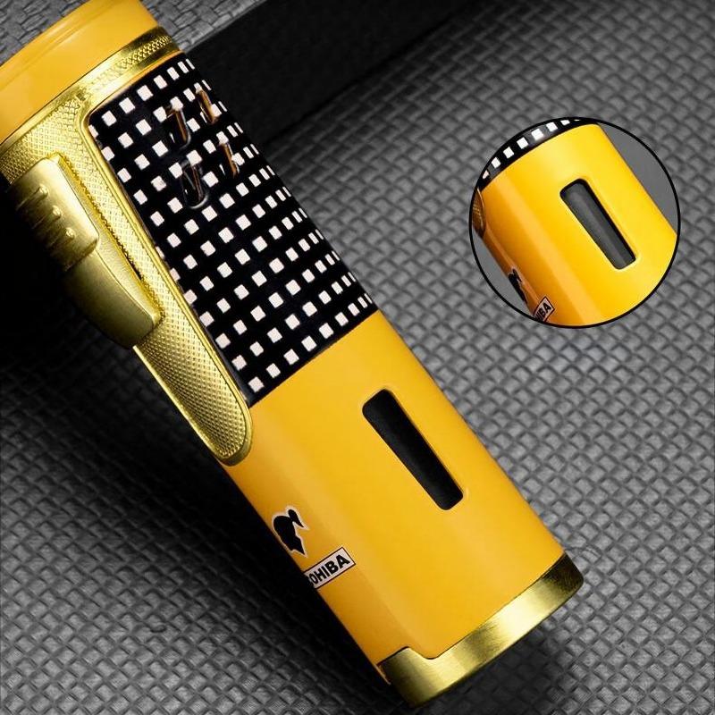 Bật lửa cigar khò 4 tia tiện lợi nhiều mẫu mã CGL6946 8