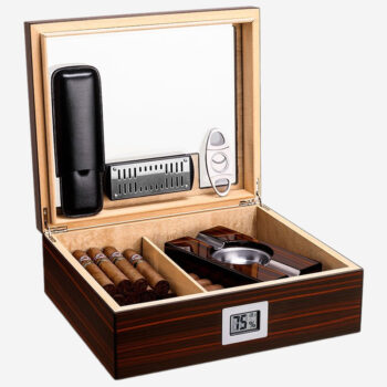 Bộ giữ ẩm cigar gỗ tuyết tùng sang trọng CGL7793