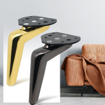 Chân ghế sofa chân giường bằng thép chịu lực GPZ7