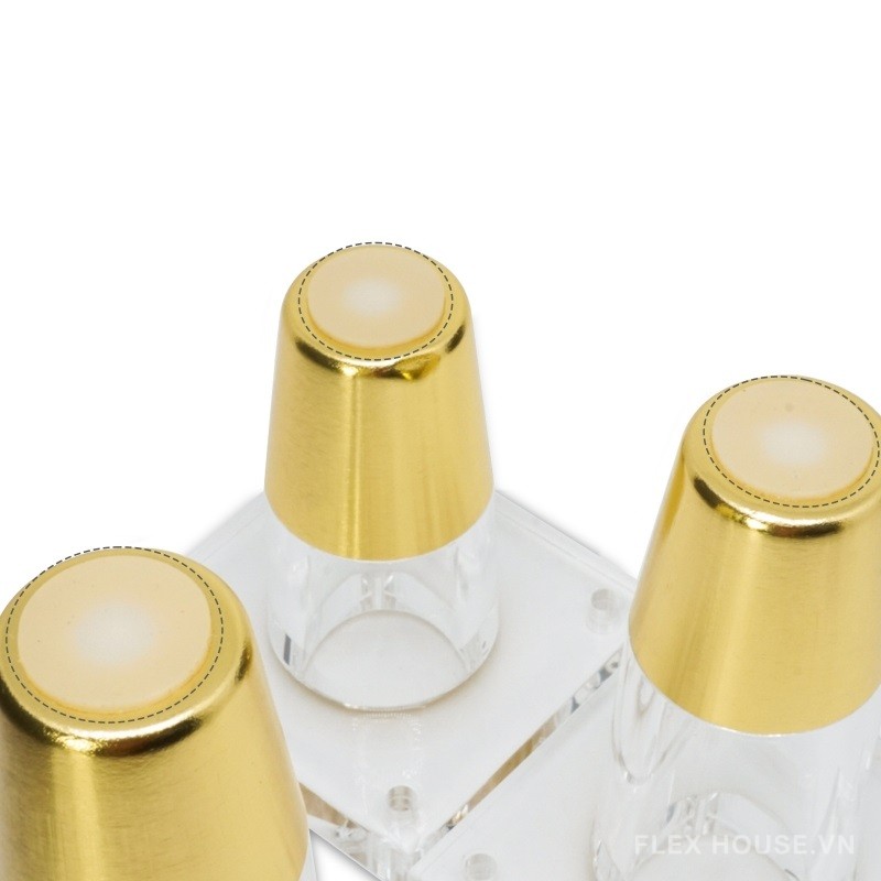 Chân tủ kệ bằng acrylic trong suốt hình trụ GP002 10