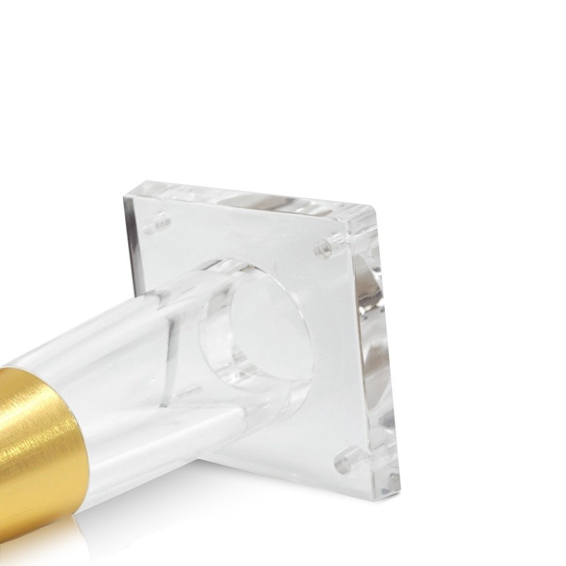 Chân tủ kệ bằng acrylic trong suốt hình trụ GP002 11