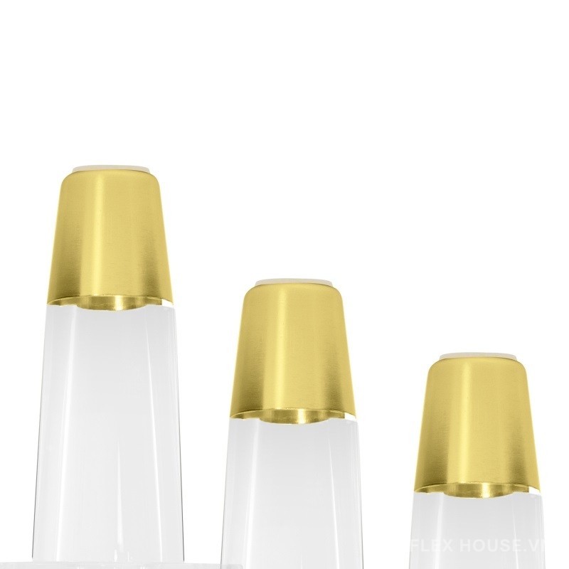 Chân tủ kệ bằng acrylic trong suốt hình trụ GP002 9