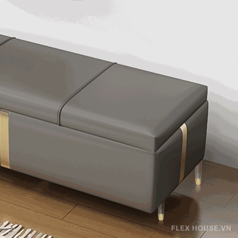 Chân tủ kệ bằng acrylic trong suốt hình trụ GP002 5