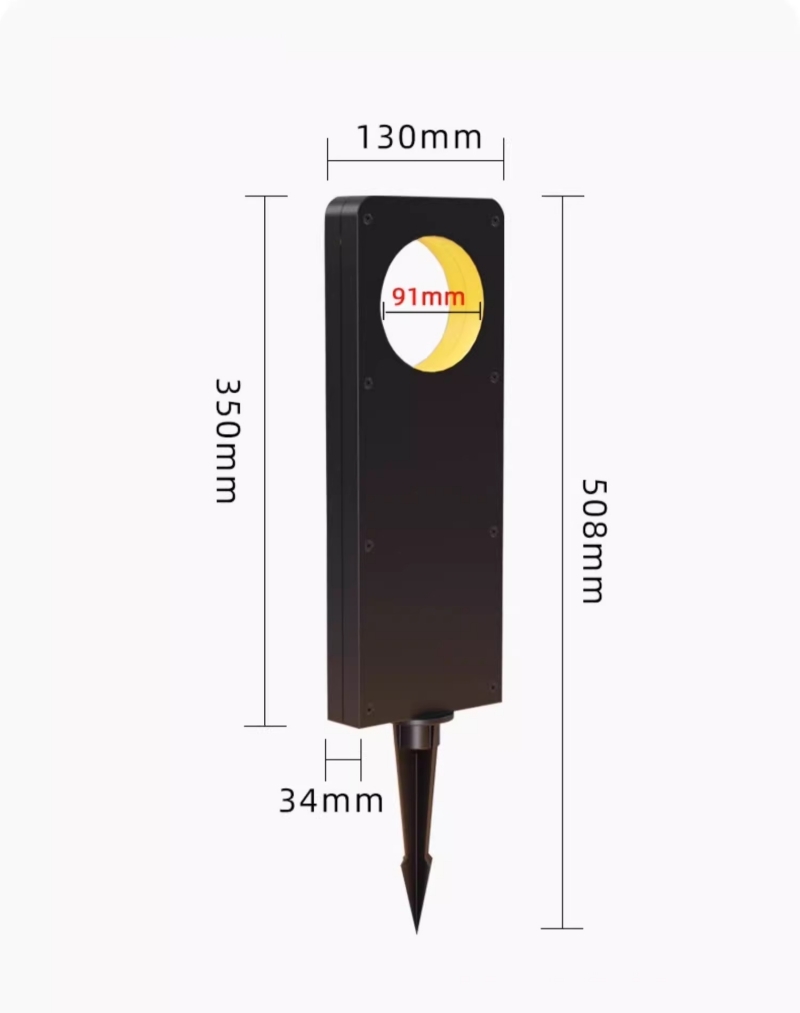 Đèn trụ chiếu sáng lối đi sân vườn QLF2065 8