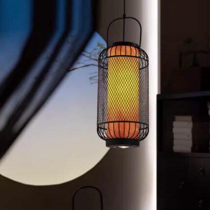 Đèn lồng thả ngoài trời phong cách Á Đông TY672