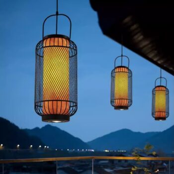 Đèn lồng thả ngoài trời phong cách Á Đông TY672 - bìa