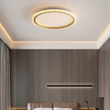Đèn ốp trần hợp kim nhôm và acrylic siêu mỏng AYX8932 - bìa