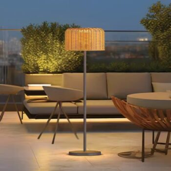 Đèn sàn năng lượng mặt trời decor sân vườn C1318