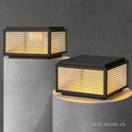 Đèn trụ cổng decor sân vườn hiện đại QQ4273