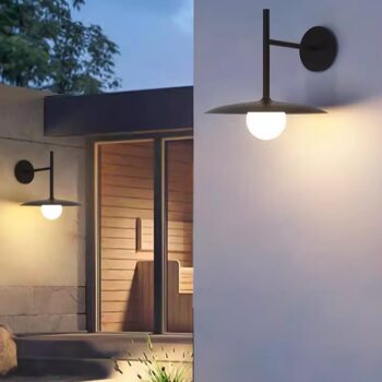 Đèn tường chống nước decor ngoài trời hiện đại BK0160