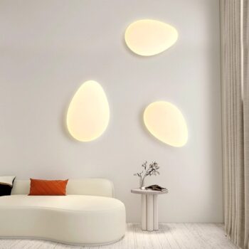 Đèn tường đầu giường dạng sỏi độc đáo MZ2221