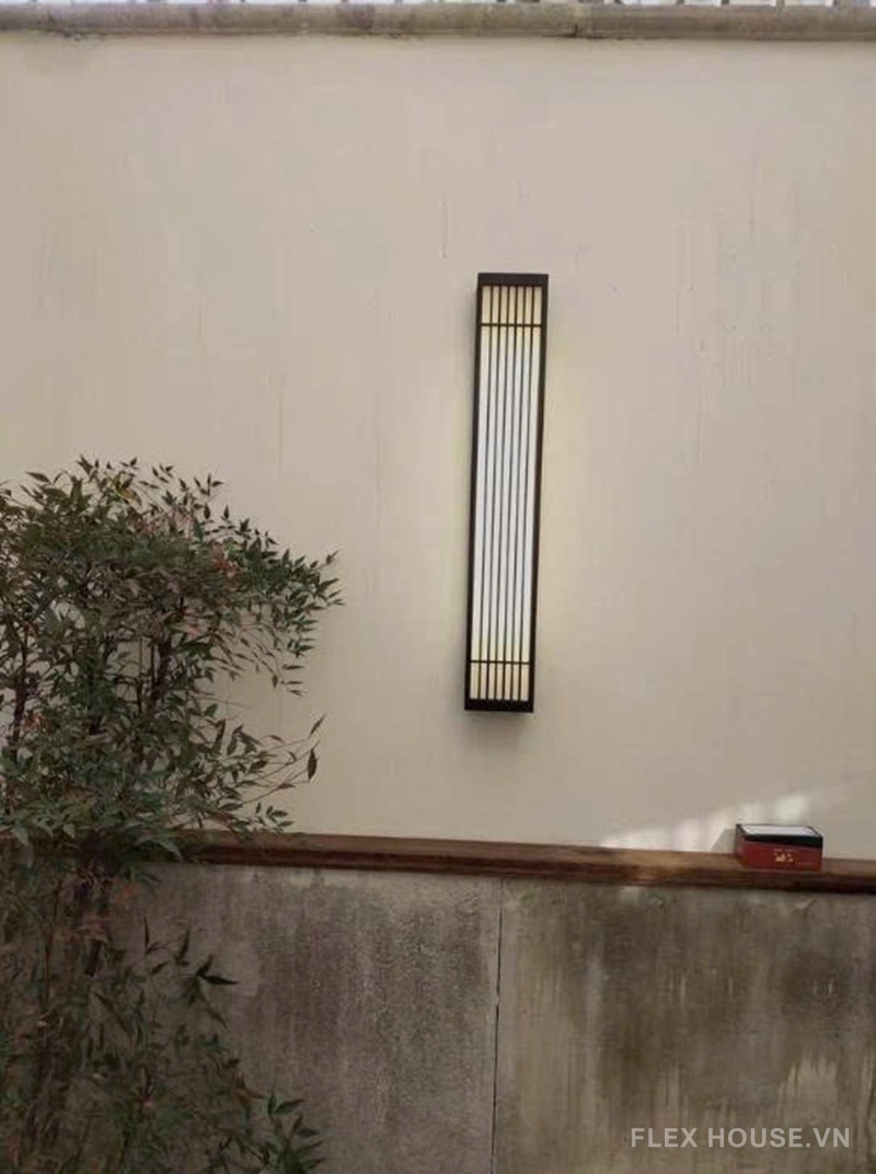 Đèn tường ngoài trời decor hình hộp chống nước BD006 8 Đèn tường ngoài trời decor hình hộp chống nước BD006