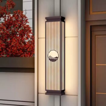 Đèn tường ngoài trời decor núi non kiểu Á Đông ZT0010