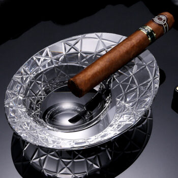Gạt tàn 1 điếu cigar bằng thủy tinh nghệ thuật CGL7680