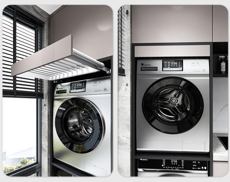 Giá treo quần âu tích hợp ray giảm chấn KL801W 6